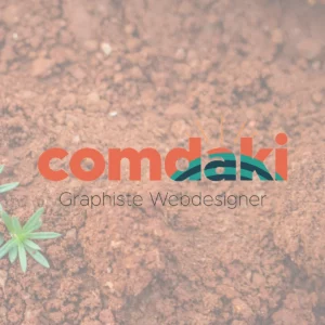 Comdaki Logo Studio de communication Camille Tromp Graphite Webdeveloppeur aveyron Nauviale Rodez Marcillac Vallon Decazeville